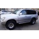 Пороги с площадкой алюминиевый лист для Toyota Land Cruiser 100 1998-2007