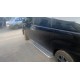 Пороги с площадкой алюминиевый лист для Hyundai H1 Starex 2007-2018