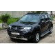 Пороги с площадкой алюминиевый лист для Renault Duster 2011-2015