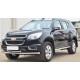Пороги с площадкой алюминиевый лист для Chevrolet TrailBlazer 2013-2018