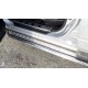 Пороги с площадкой алюминиевый для Nissan X-Trail T31 2011-2015
