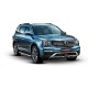Пороги алюминиевые с нержавеющей площадкой для GAC GS8 2016-2023