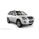 Пороги алюминиевые в полоску для Chery Tiggo FL 2013-2018
