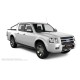 Пороги алюминиевые в полоску для Ford Ranger 2006-2012