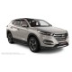 Пороги алюминиевые в полоску для Hyundai Tucson 2015-2018