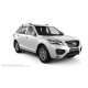 Пороги алюминиевые в полоску для Lifan X60 2011-2016