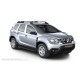 Пороги алюминиевые в полоску для Renault Duster 2021-2024