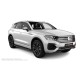 Пороги алюминиевые в полоску для Volkswagen Touareg 2018-2024