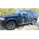 Пороги с площадкой алюминиевый лист для Mitsubishi Pajero Sport 1998-2007