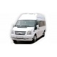 Пороги с площадкой алюминиевый лист для Ford Transit 2006-2014