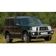 Пороги с площадкой алюминиевый лист для Jeep Commander 2005-2010