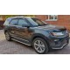 Пороги с площадкой алюминиевый лист для Ford Explorer 2018-2019