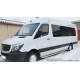 Пороги с площадкой алюминиевый лист для Mercedes Sprinter W906 2013-2018