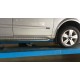 Пороги с площадкой алюминиевый лист для Mercedes Vito W639 2003-2014
