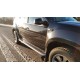 Пороги Эстонец с площадкой нержавеющий лист для Renault Duster 2015-2021