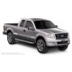 Пороги алюминиевые с нержавеющей площадкой для Ford F-150 2003-2008