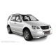 Пороги алюминиевые с нержавеющей площадкой  для Mercedes ML W163 1997-2004