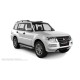 Пороги с площадкой нержавеющий лист с проступью для Mitsubishi Pajero 2006-2024