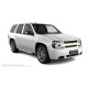 Пороги алюминиевые ОЕМ BMW-стиль для Chevrolet TrailBlazer 2001-2011