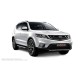 Пороги алюминиевые ОЕМ BMW-стиль для Geely Emgrand X7 2016-2018