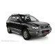 Пороги алюминиевые ОЕМ BMW-стиль для Hyundai Santa Fe Classic 2007-2012