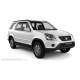 Пороги алюминиевые в полоску для Honda CR-V 1997-2007