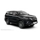 Пороги алюминиевые в полоску для Toyota Fortuner TRD 2018+