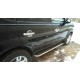 Пороги с площадкой алюминиевый лист для Hyundai Tucson 2004-2010