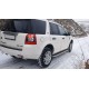 Пороги с площадкой алюминиевый лист для Land Rover Freelander 2006-2014