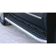 Пороги с площадкой алюминиевый лист для Chevrolet Tahoe 1999-2006