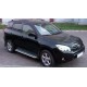 Пороги с площадкой алюминиевый лист для Toyota RAV4 2006-2009