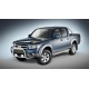 Пороги с площадкой алюминиевый лист для Ford Ranger 2006-2012