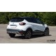 Пороги с площадкой алюминиевый лист для Renault Kaptur 2016-2022