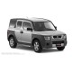 Пороги с площадкой нержавеющий лист с проступью для Honda Element 2003-2010