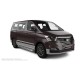 Пороги с площадкой нержавеющий лист с проступью для Hyundai H1 Starex 2018-2021