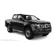 Пороги с площадкой нержавеющий лист с проступью для Mercedes X-Class 2018-2020