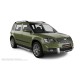 Пороги с площадкой нержавеющий лист с проступью для Skoda Yeti 2014-2018