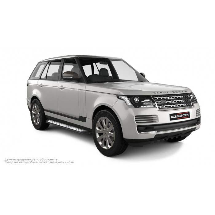 Пороги алюминиевые ОЕМ BMW-стиль для Range Rover 2012-2022