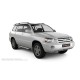 Пороги алюминиевые ОЕМ BMW-стиль для Toyota Highlander 2001-2007