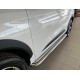 Пороги с площадкой алюминиевый лист для JAC JS6 2022-2024