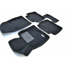 Коврики текстильные 3D Euromat чёрные Original Business на Mazda 6 № EMC3D-003410
