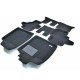 Коврики текстильные 3D Euromat чёрные Original Business для Nissan Pathfinder/Infiniti JX35/QX60 2012-2020