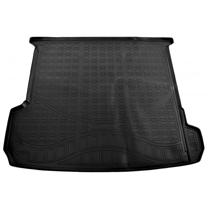 Коврик в багажник Norplast полиуретан чёрный длинный 7 мест для Audi Q7 2015-2021
