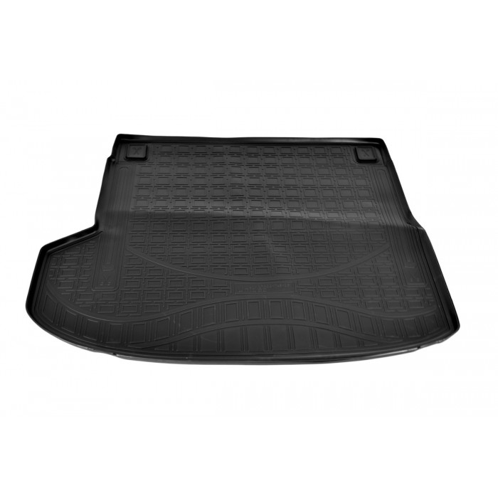 Коврик в багажник Norplast чёрный на авто с рельсами для Kia Pro Ceed 2018-2021