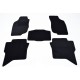 Коврики текстильные SV-Design чёрные для Toyota Hilux 2008-2011