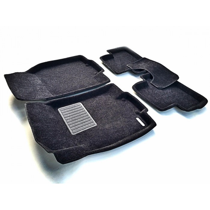 Коврики текстильные 3D Euromat чёрные Original Business для Nissan Qashqai 2014-2022