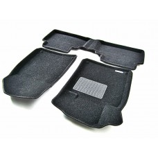 Коврики текстильные 3D Euromat чёрные Original Business на Peugeot 508 № EMC3D-003908