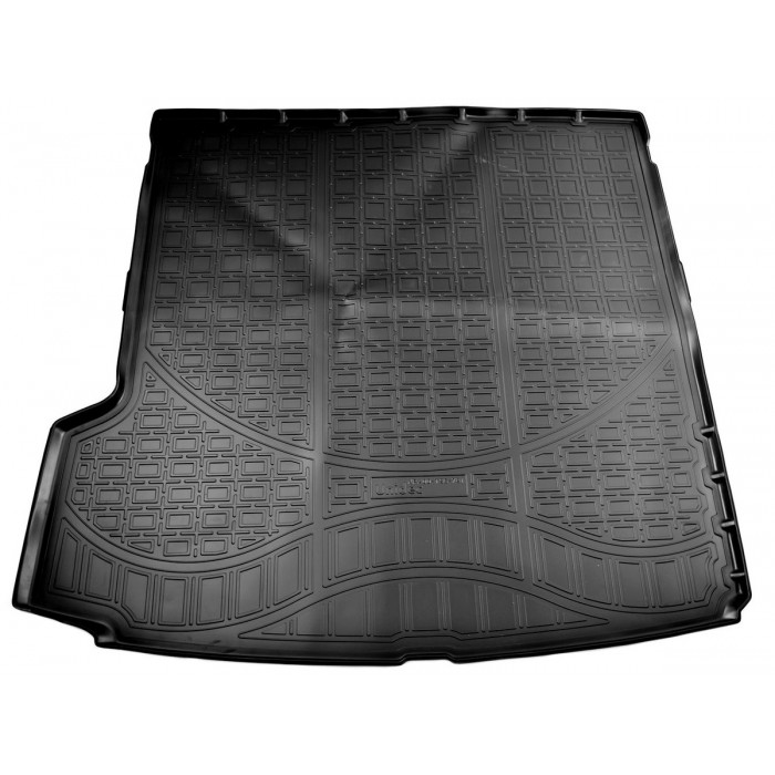 Коврик в багажник Norplast полиуретан чёрный длинный для Volvo XC90 2015-2021