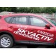 Дефлекторы боковых окон SIM 4 штуки для Mazda CX-5 2011-2021