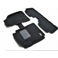 Коврики текстильные 3D Euromat чёрные Original Business на Hyundai Tucson/Kia Sportage № EMC3D-002720